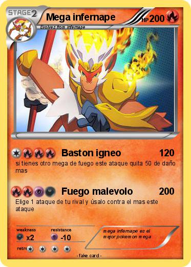 Pokemon Mega infernape