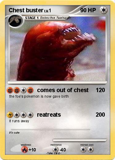 Pokemon Chest buster