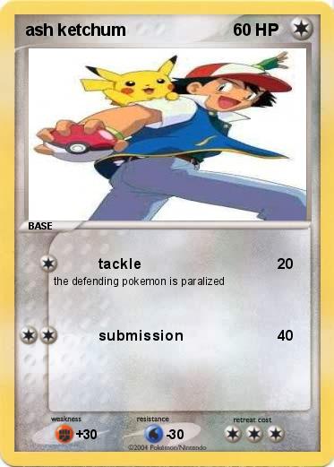 Pokemon ash ketchum