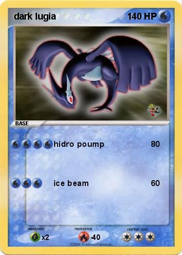 Pokemon dark lugia