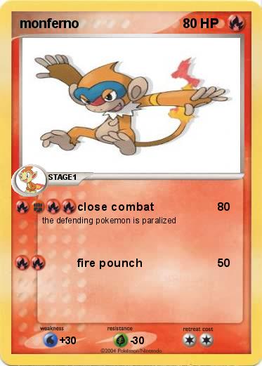 Pokemon monferno