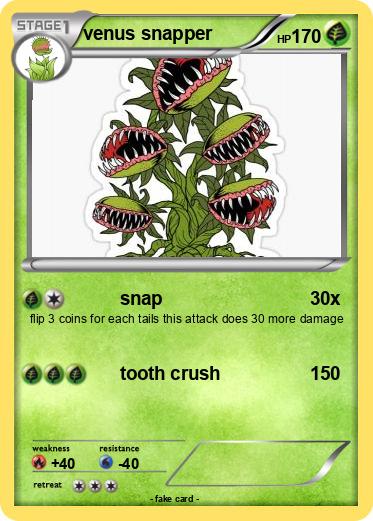 Pokemon venus snapper