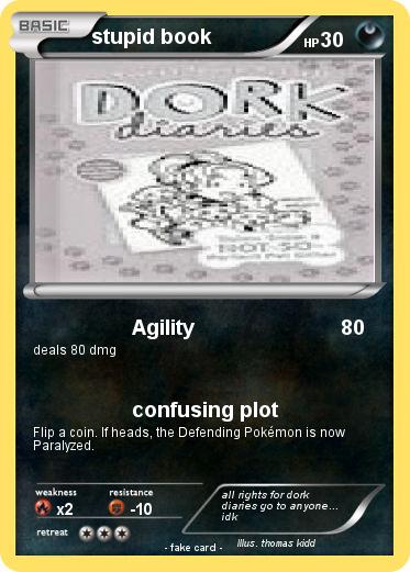 Pokemon stupid book