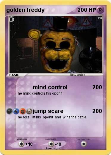 Pokemon golden freddy