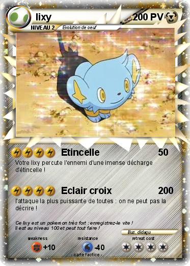 Pokemon lixy