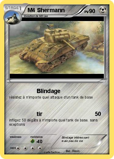 Pokemon M4 Shermann