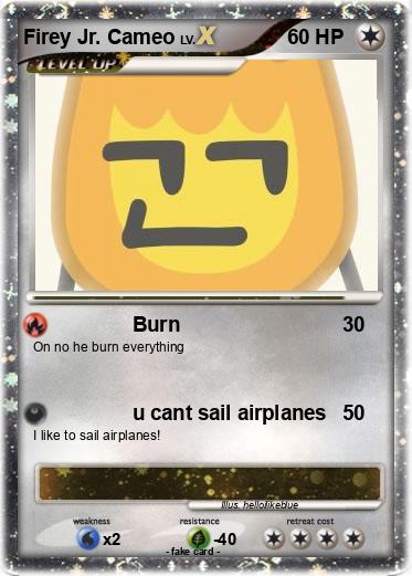 Pokemon Firey Jr. Cameo