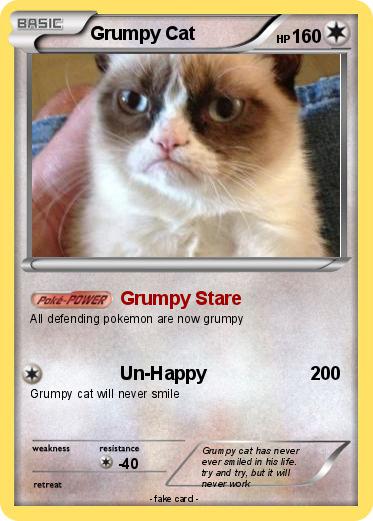 Pokemon Grumpy Cat