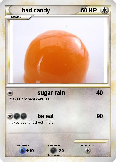 Pokemon bad candy