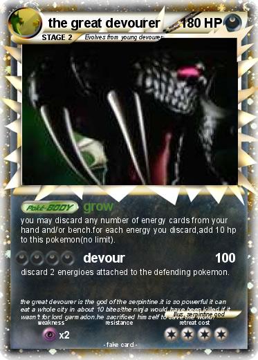 Pokemon the great devourer