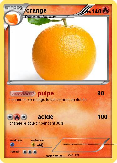 Pokemon orange