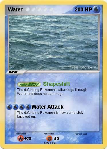 Pokemon Water