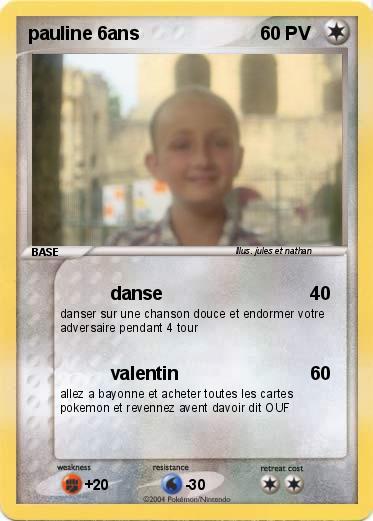 Pokemon pauline 6ans