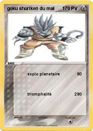 Pokemon goku shuriken du mal      1