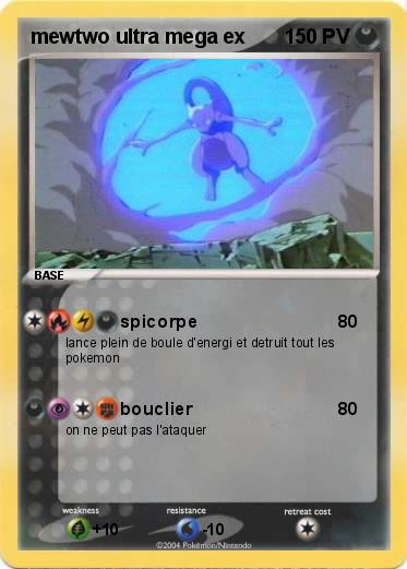 Pokemon mewtwo ultra mega ex
