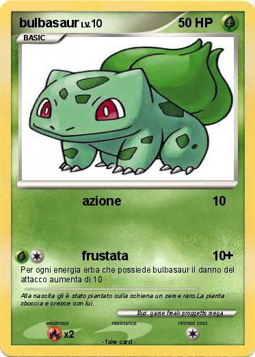 Pokemon bulbasaur