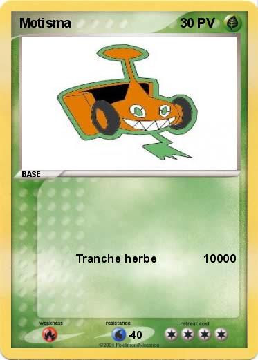 Pokemon Motisma