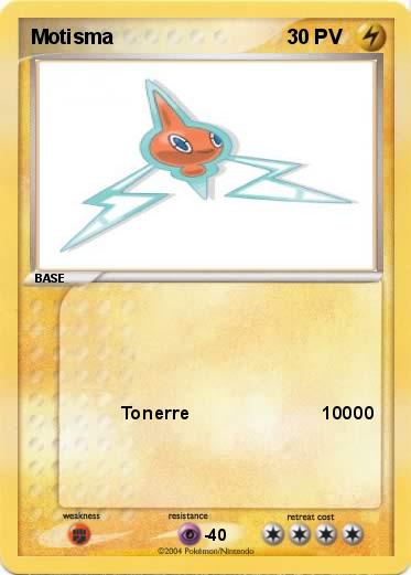 Pokemon Motisma
