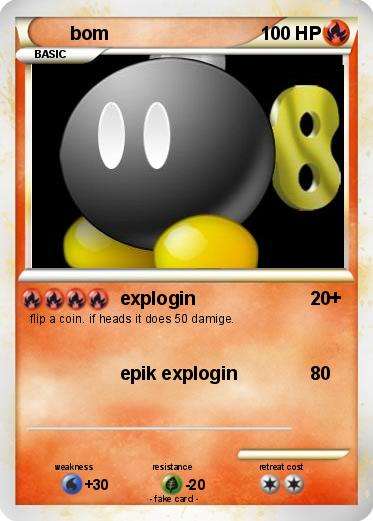 Pokemon bom