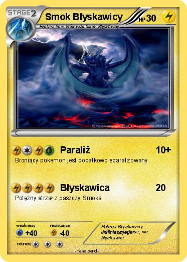 Pokemon Smok Błyskawicy
