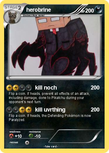 Pokemon herobrine