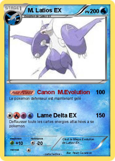 Pokemon M. Latios EX