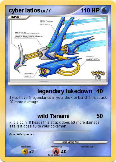 Pokemon cyber latios