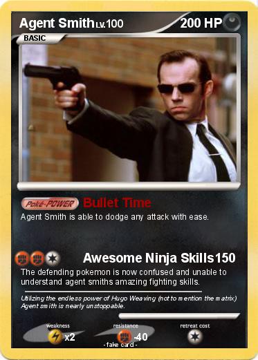 Pokemon Agent Smith