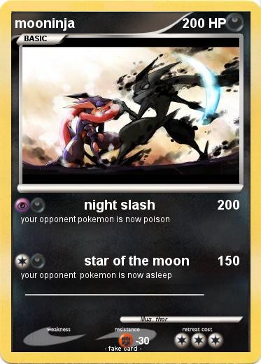 Pokemon mooninja