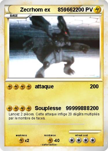 Pokemon Zecrhom ex     859662