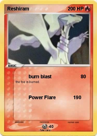 Pokemon Reshiram