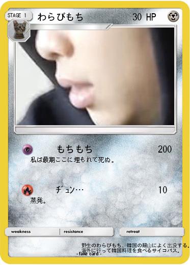 Pokemon わらびもち