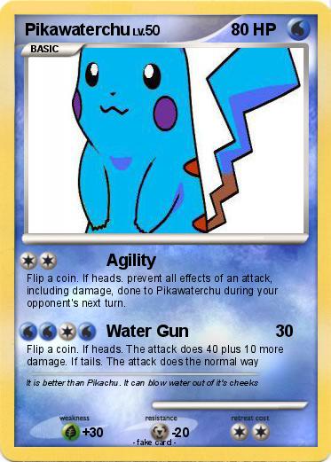 Pokemon Pikawaterchu
