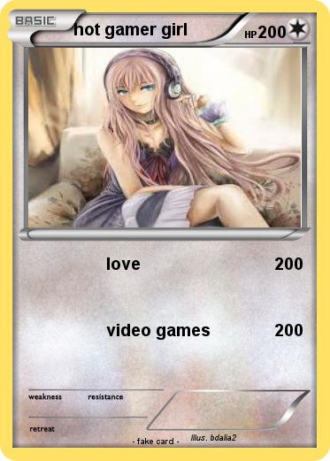 Pokemon hot gamer girl