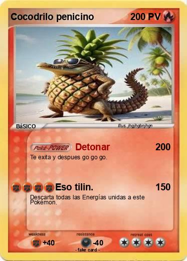 Pokemon Cocodrilo penicino