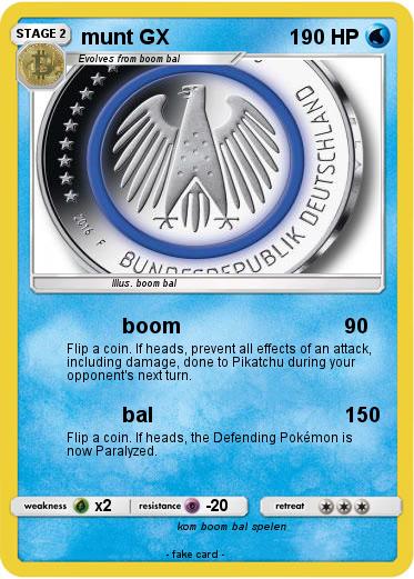Pokemon munt GX