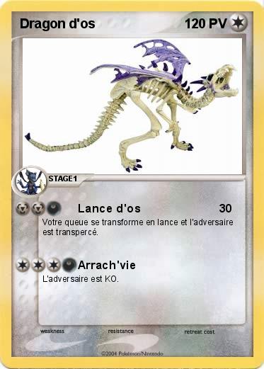 Pokemon Dragon d'os