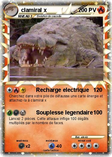 Pokemon clamiral x