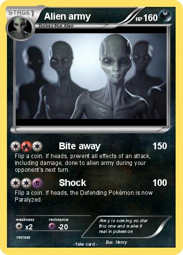 Pokemon Alien army