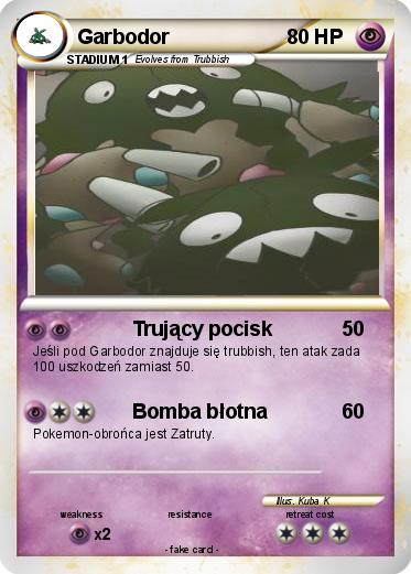 Pokemon Garbodor