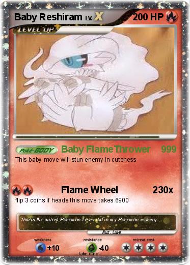 Pokemon Baby Reshiram