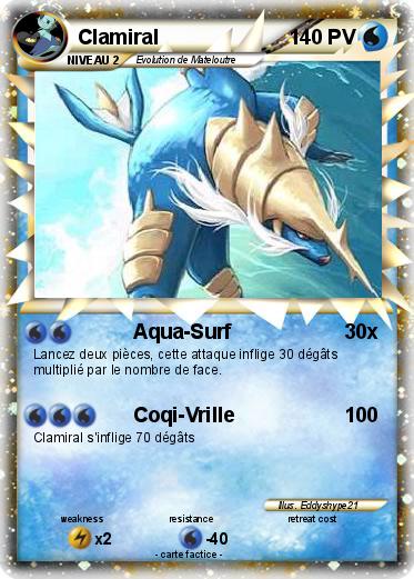 Pokemon Clamiral