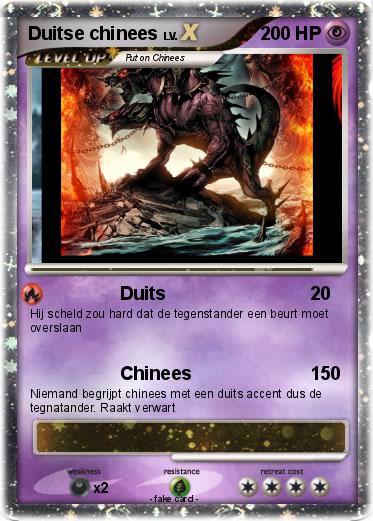 Pokemon Duitse chinees