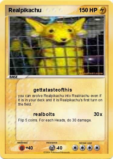 Pokemon Realpikachu