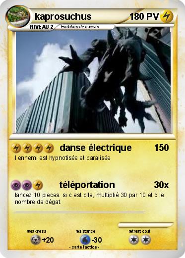 Pokemon kaprosuchus
