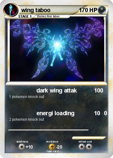Pokemon wing taboo