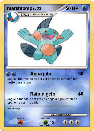 Pokemon marshtomp