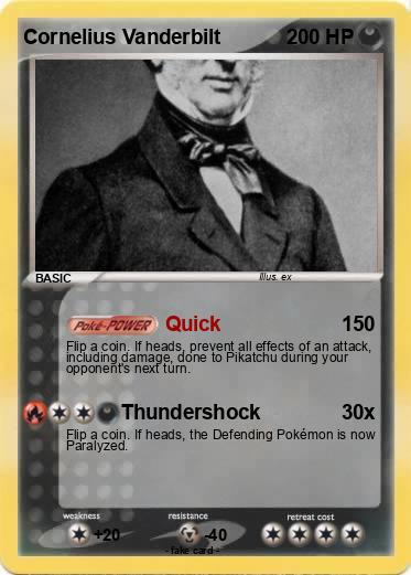 Pokemon Cornelius Vanderbilt