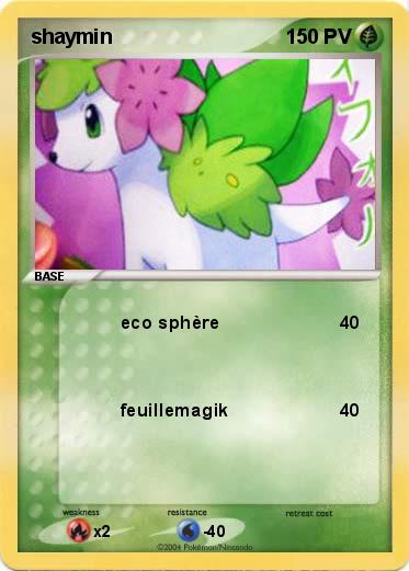 Pokemon shaymin
