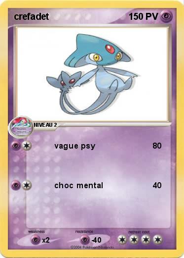 Pokemon crefadet